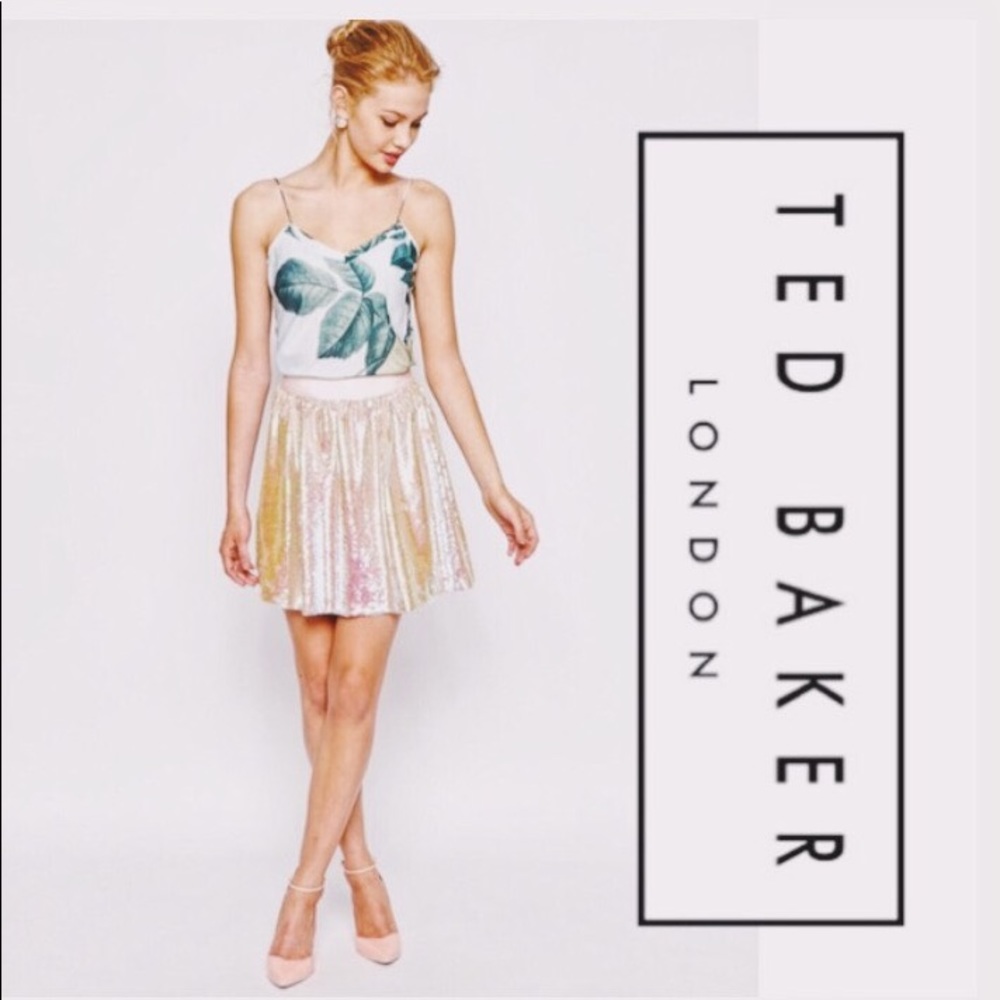 Ted Baker sequin skirt